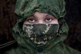 Female snipers in Donbas